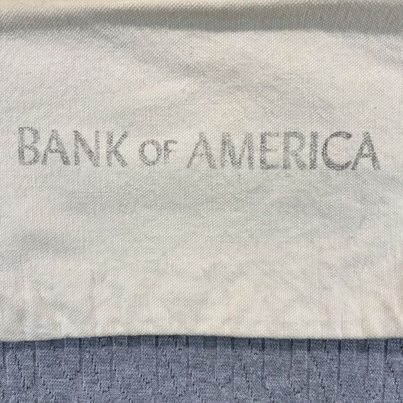 Bank of America New Never‎ Used original vintage moneybag - Picture 1 of 7